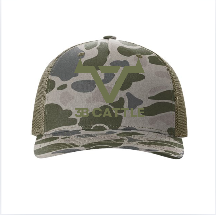 3B Cattle Trucker Hat
